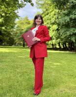 Алла Швець отримала Подяку від Президії НАН України за популяризацію науки